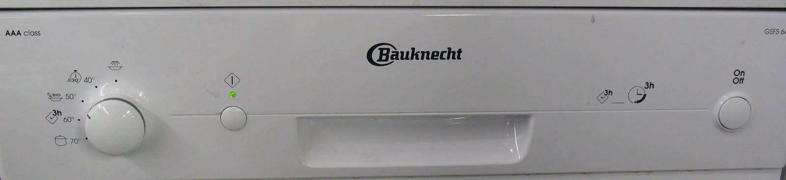 A dishwasher