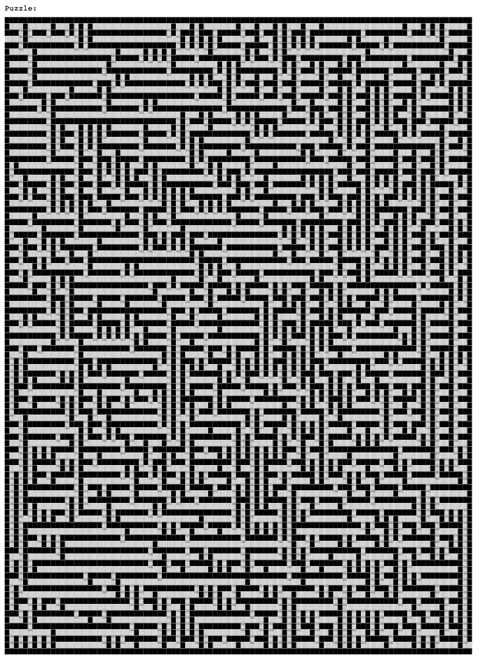 A bigger maze