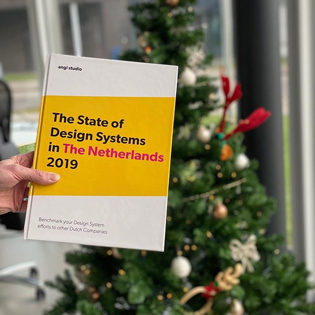 A photograph of the book &ldquo;State of Design Systems 2019&rdquo;